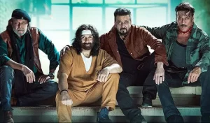First Look: Mithun Chakraborty, Jackie Shroff, Sanjay Dutt And Sunny Deol In "Baap Of All Films"