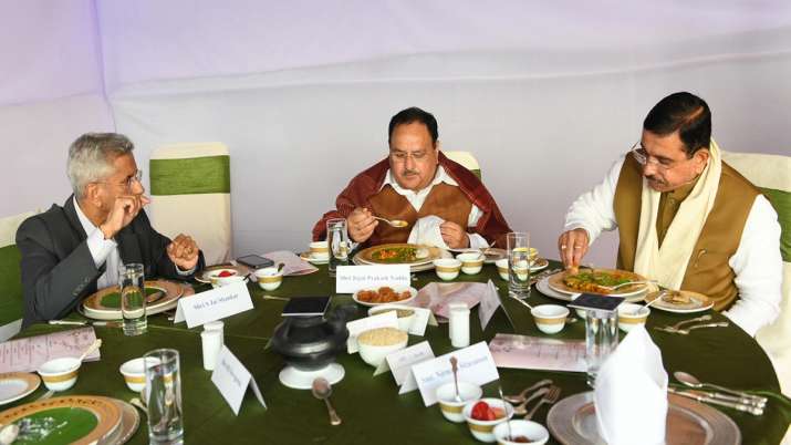 PM Modi, Kharge on Same 'Millet-only' Lunch Table After BJP, Oppn Spar Over 'Dog', 'Mouse' Remarks