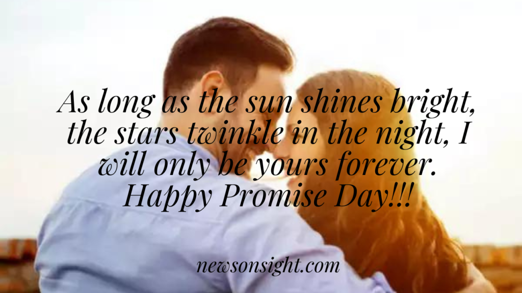 Promise Day Quotes, Wishes and Messages