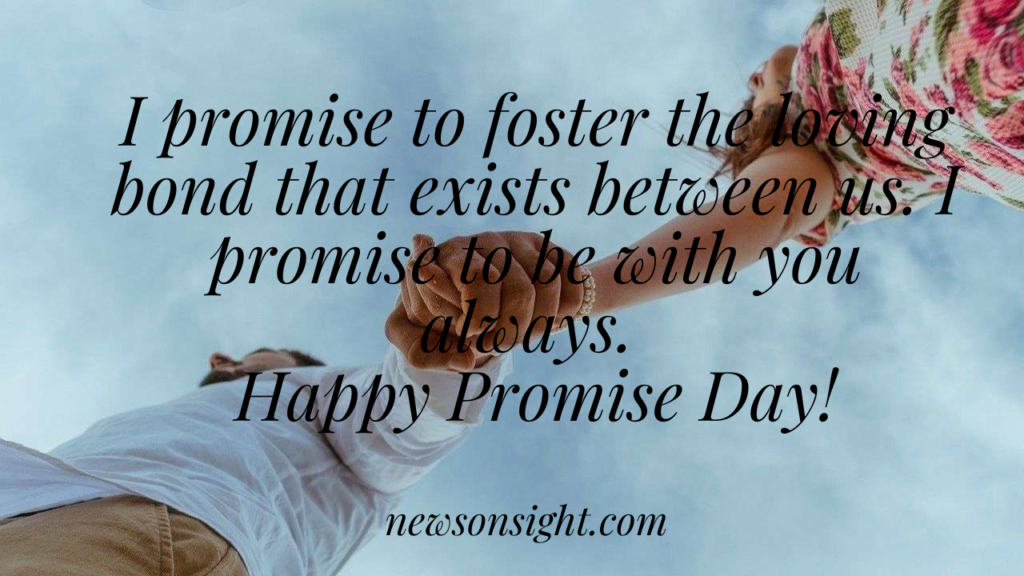 Promise Day Quotes, Wishes and Messages