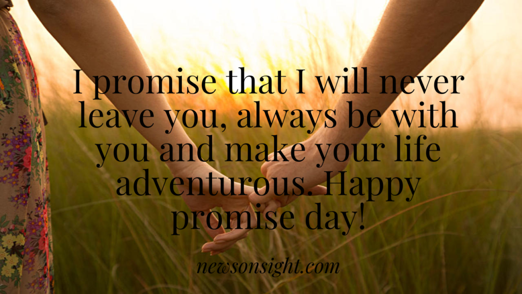 Promise Day Quotes, Wishes and Messages