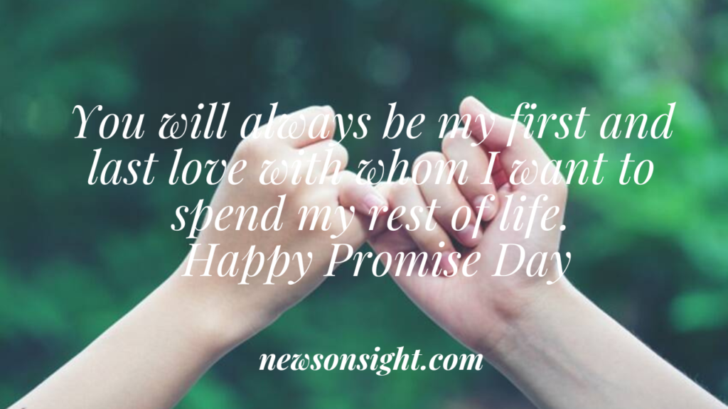 Promise Day Quotes, Wishes and Messages