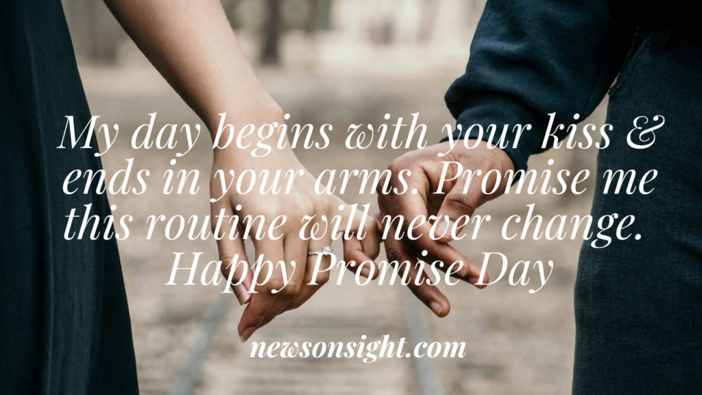 Promise Day Quotes, Wishes and Messages