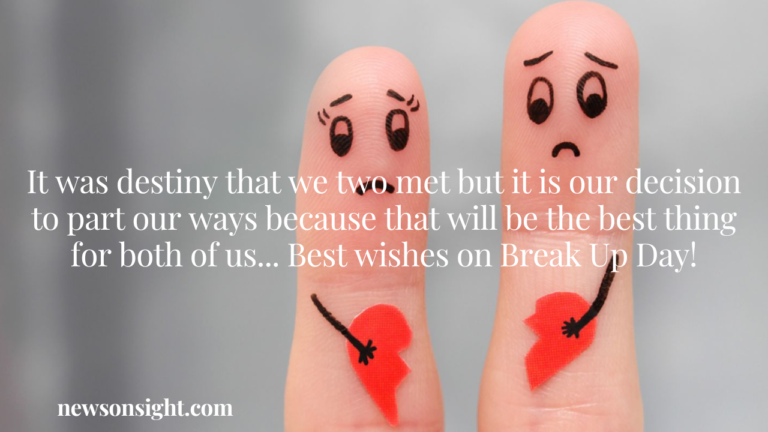 Breakup Day 2023: Quotes, messages and wishes - News On Sight