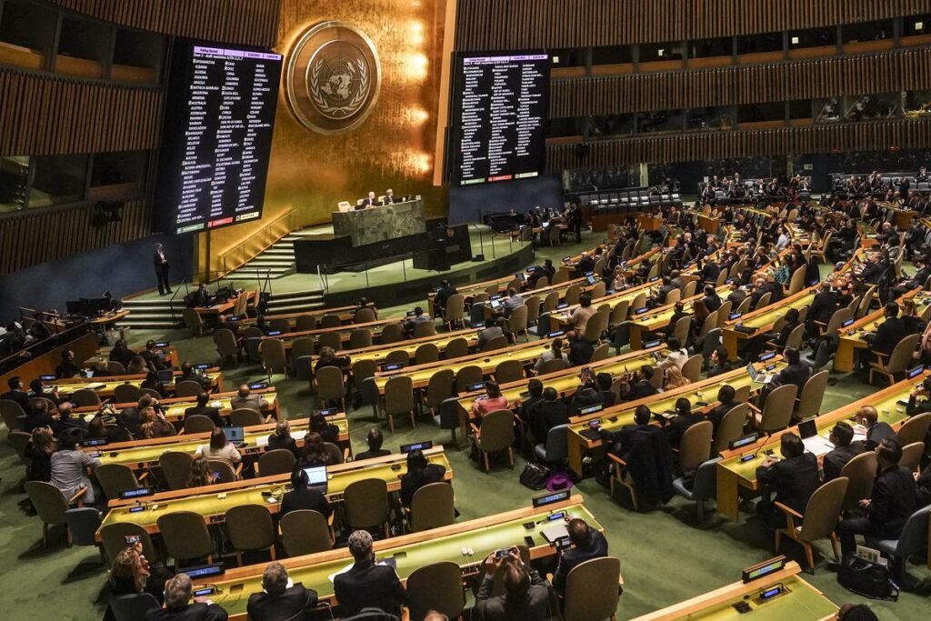 India Abstains From UN General Assembly Vote On "Lasting Peace" In Ukraine