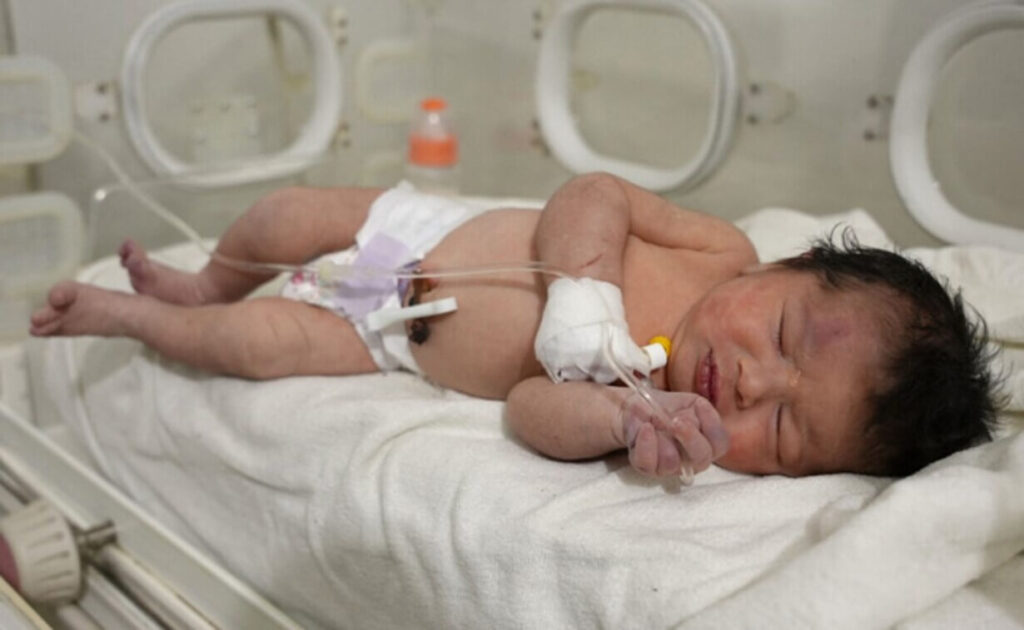 Baby Born In Syria Earthquake Rubble Gets A Name And A New Home