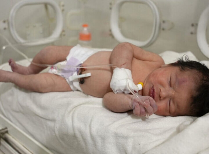 Baby Born In Syria Earthquake Rubble Gets A Name And A New Home