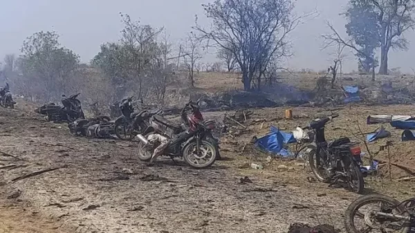 At least 100 killed in air strike by Myanmar junta on Pazigyi village